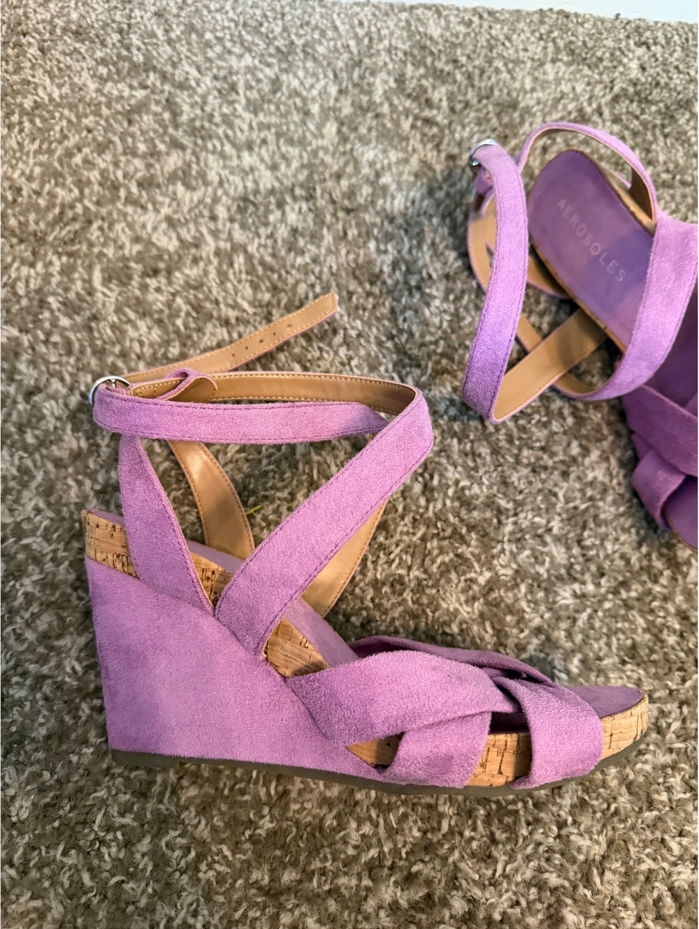 New Aerosoles Phoenix Wedge Sandal Women’s 7